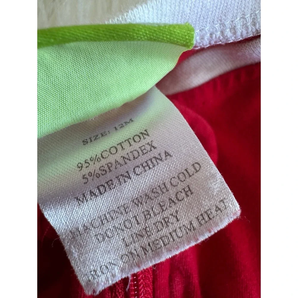 Classic Whimsy Santa pjs with butt‎ flap size 12m